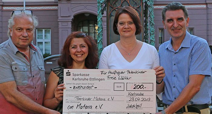 Freie Wähler unterstützen Patenkinder Matara e.V.