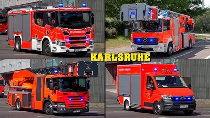 Wir gratulieren: 100 Jahre Berufs- und Freiwillige Feuerwehr Karlsruhe